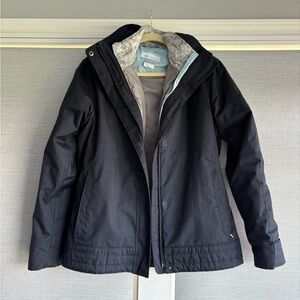 Columbia Navy and Baby Blue Interchangeable Winter Coat